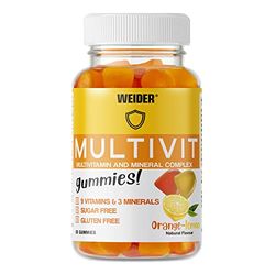 Weider Multivit, Orange Lemon - 80 gummies