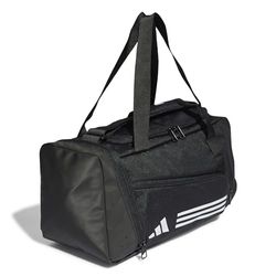 adidas Unisex - Vuxen Essentials 3-Stripes Duffel Bag, BLACK/WHITE, XS