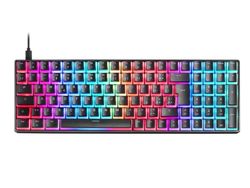 Mars Gaming MKULTRA, Tastiera Meccanica RGB Nero, Compatta 96%, Switch Outemu SQ Rosso, Portoghese-US