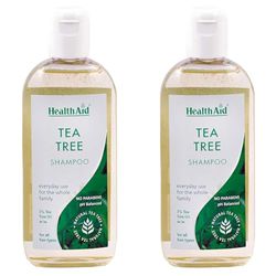HealthAid Tea Tree Shampoo 250ml (Pack of 2)