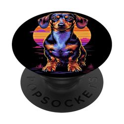 Dachshund Dachshund Dachshund Teckel PopSockets PopGrip Adhesivo