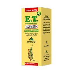 EQUISETO E.T. estratto totale 1:1 senza alcol Integratore Alimentare a Base di Piante e Derivati, Non superare la dose giornaliera - 30 ml