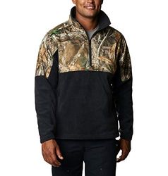 Columbia Heren Phg Fleece Overlay 1/4 Zip Pull