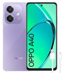OPPO A40 - Smartphone Libre, 8GB(4GB+4GB) 128GB, Pantalla HD+ LCD 6.7", Cámara 50+2+8 MP, Android, Batería 5100mAh, Carga Rápida 45W - Morado
