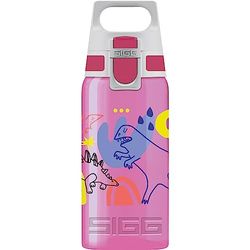 SIGG VIVA ONE kinderdrinkfles (0.5 L), vervuilingsvrije kinderfles met lekvrij deksel, sportdrinkfles voor één hand