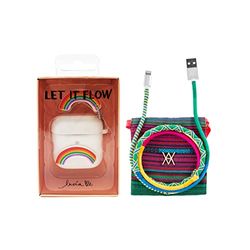 Pack Custodia Airpods Let it Flow + Cavo dati USB-Lightning Hilo Spring