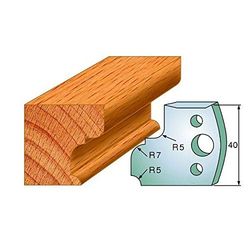 CMT ORANGE TOOLS 691.082 - PAR DE CONTRACUCHILLAS 40x4mm
