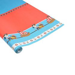 Homéa, Nappe Gaufrée Pirate 40G - 1,18 x 5M