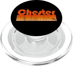 Chester, Maryland, estilo retro de los años 80 PopSockets PopGrip para MagSafe