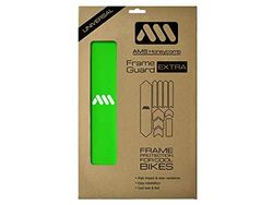 High Impact Frame Guard XL - Protezione del Telaio - Proteggi la Tua Bici dai Graffi Unisex – Adulto, Verde (Green/White), XL