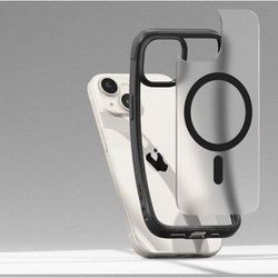 Ringke iPhone 15 Case Fusion Bold Magnetic Clear/ Black
