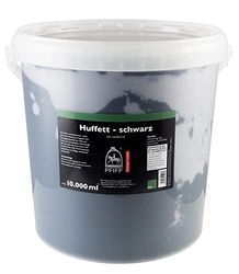 PFIFF Huffett med lagerolja, hästar hovvård, högkvalitativa oljor, svart, 10 000 ml