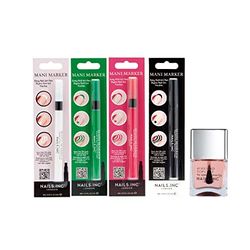Nails.INC Easy Nail Art 5-Piece Nail Pen Set (Worth Value £35)