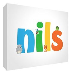 Little Helper NILS-A5BLK-15DE diamant polerad baby minnen/tok, personanpassad med pojknamn, Nils, Stor, 15 x 21 x 2 cm