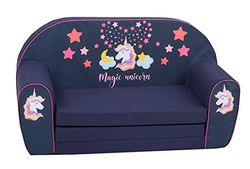 KNORRTOYS.COM Knorrtoys 68470 Magic Unicorn Canapé pour Enfant, Coton