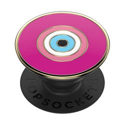 PopSockets: PopGrip - Soporte y Agarre para Teléfonos Móviles y Tablets con un PopTop Intercambiable - Enamel Evil Eye Lover