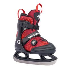 K2 Łyżwy chłopięce Rink Raven Ice Boa, czarno-niebieskie, 25G0310.1.1.L