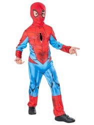 Rubies 3013245-6 Spindelmannen-barnkostym, grön samling barn maskeradklänning, pojkar, flerfärgad, 5-6 år halloween halloween