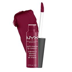 NYX Professional Makeup Pomadka do ust, Soft Matte Lip Cream, kremowe i matowe wykończenie, wysoka pigmentacja, długotrwała, wegańska formuła, kolor: Copenhagen