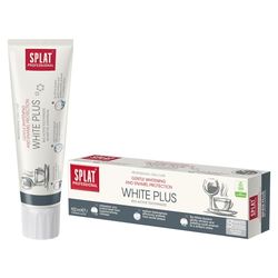 SPLAT® White Plus Toothpaste | Gentle Whitening & Enamel Protection | SLES Free 100g