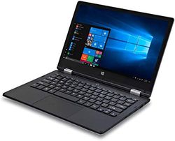 Ordinateur tablette HD convertible iOTA 360 11.6 pouces (argent) - (Processeur quad-core Intel Atom Z8350 (fréquence 1.92GHz), 2 GO de RAM, 32GO eMMC, Windows 10, avec clavier français AZERTY)