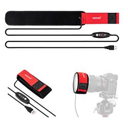 NEEWER Chauffe-objectif USB 12"/300mm pour DSLR Caméra et Télescope,3 Réglages de Régulateur de Température,Anti-rosée,Anti-brouillard et Anti-condensation pour l'astrophotographie de Caméra Télescope