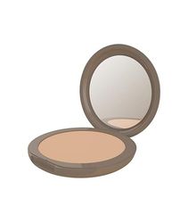 Neve Cosmetics fondotinta compatto con specchietto incorporato Flat Perfection levigante, coprenza media | "Tan Neutral"