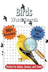 A Birds Themed Word Search Book: A Birds Word Find Puzzle for Adults, Seniors, and Teens