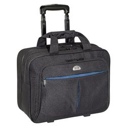 PEDEA business trolley "Premium Air" rolling case for laptops up to 17.3 inches (43.9 cm) with overnight compartment, black