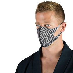 zoeppritz since 1828' Mask, Polyester, Black, One Size