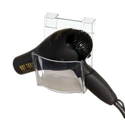 The Home Edit by iDesign, Supporto per dispositivi per l'acconciatura dei capelli con ganci, plastica riciclata