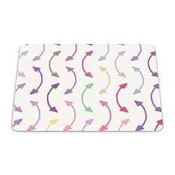 Bonamaison, Tapis de Souris Rectangle Imprimé Numériquement, Fond Antidérapant, pour Bureau et Maison, Taille: 22x18cm