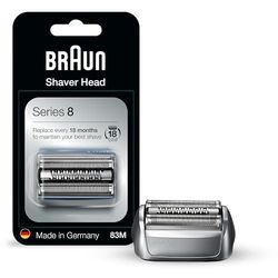 Braun Serie 8 Vervangingskop voor elektrisch scheerapparaat - 83 m - compatibel met elektrisch scheerapparaat 8370cc, 8340s, 8350s