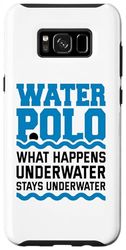 Carcasa para Galaxy S8+ Waterpolo Qué sucede bajo el agua Cotización Waterpolo Jugador