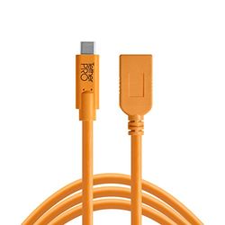 Tetherpro USB-C to USB Female Adapter (Extension), 15' (4.6m)