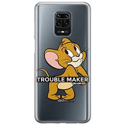 ERT GROUP Coque de téléphone Portable pour Xiaomi REDMI Note 9 Pro/ 9S Original et sous Licence Officielle Tom and Jerry Motif 012 adapté à la Forme du téléphone Portable, partiel imprimé