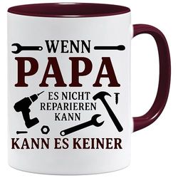 'If Papa There' kan inte reparera den | kopp pappa verterday med slogan | kaffemugg som fars dag gåva | födelsedag | presentidé fars dag | Bästa presenten födelsedag