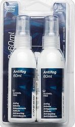Cressi Premium Anti Fog - Anti-embaciamento gel para máscara de mergulho/óculos de natação, 60 ml/2 pack