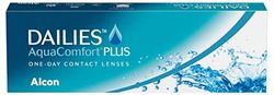 Dailies AquaComfort Plus Lentes de contacto de reemplazo diario, Pack de 30, R 8.7 mm, D 14.0 mm, -11 Diopt