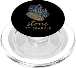 Fabricante artesanal de joyería lapidaria Rockhound PopSockets PopGrip para MagSafe