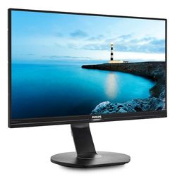 Philips 272B7QPJEB Monitor 27" LED IPS, 2560 x 1440, Powersensor, 5 ms, Ergonomia Totale, Multiview (PiP, PbP), Audio Integrato, HDMI, Display Port, VGA, Hub USB, VESA, Low Blue, Flicker Free, Nero