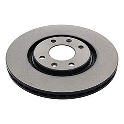 febi bilstein 43991 Brake Disc Set (2 Brake Disc) front, internally ventilated, No. of Holes 4