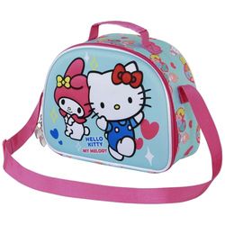 Karactermania Unisex Kid's 3D Lunch Bag Sanrio, Blue Hello Kitty