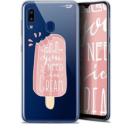 Caseink fodral för Samsung Galaxy A20 (6.4) gel HD [ ny kollektion - mjuk - stötskyddad - tryckt i Frankrike] glass