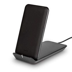 Smpl Draadloze oplader - 10 W draadloos oplaadstation, snellader, Qi-gecertificeerd, compatibel met iPhone en Samsung Galaxy - zwart