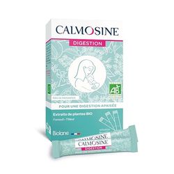 Calmosine - Digestion - Confort Digestif - Apaise et Calme - Bébé - Aux Extraits de Plantes Bio - Boite de 12 Unidoses - Fabriqué en France