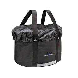 Klickfix Shopper-Plus, Borsa da Manubrio Unisex Adulto, Schwarz, 24 l