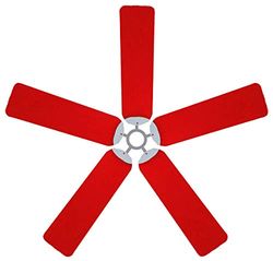 Fan Blade Designs 6561 Plafond Ventilator Blade Covers Rood, 5 Stuk