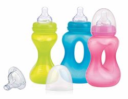 Nuby ID1241 Drinkbeker met schenktuit, kunststof, 210 ml