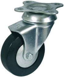 Afo 135/80 gg - Rueda diámetro 80 unic platina aro goma gris